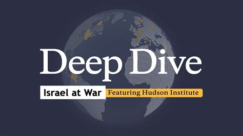 TV7 Israel – Deep Dive Featuring Hudson Institute 